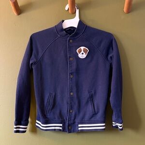 Kids Navy Blue Jacket Janie and Jack